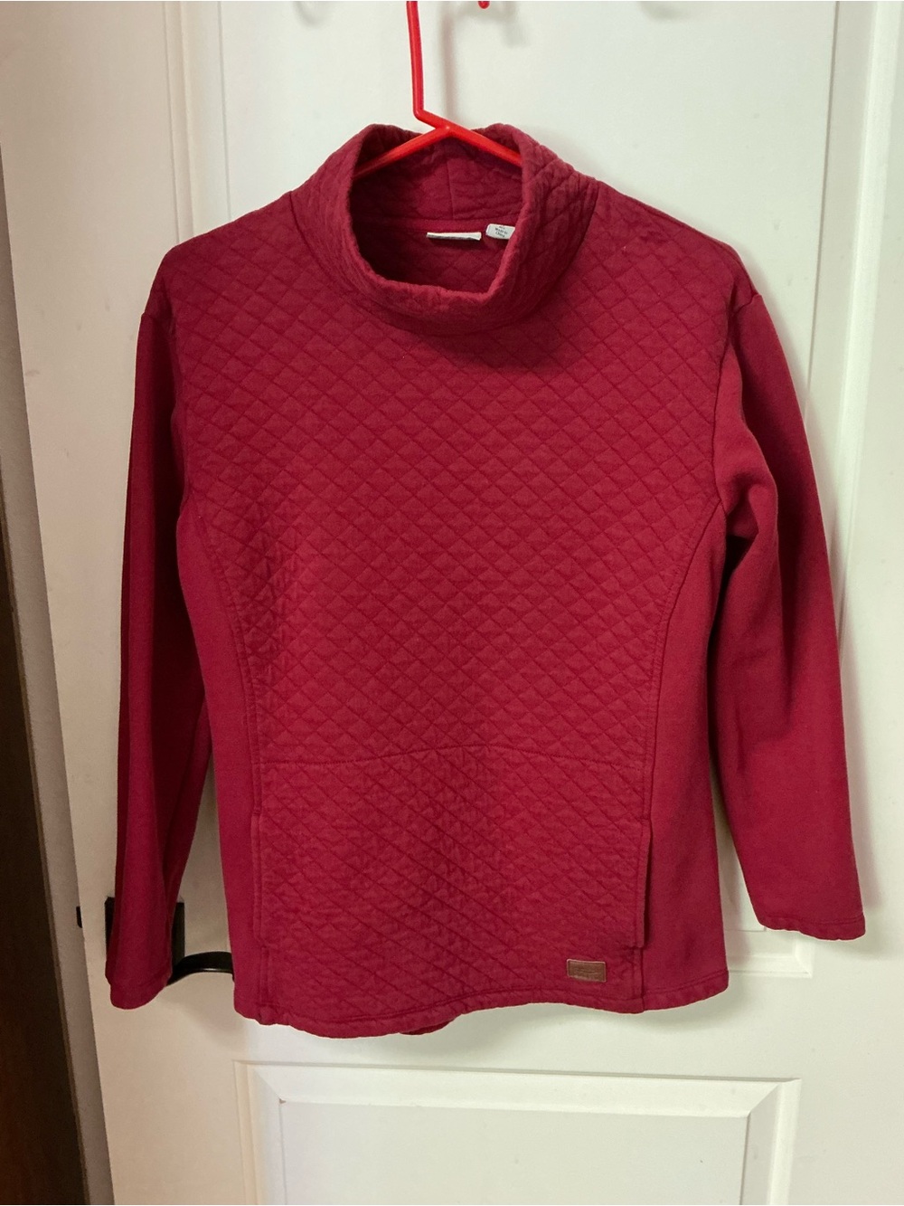 L.L. Bean Fleece LinedPadded Top Size S
